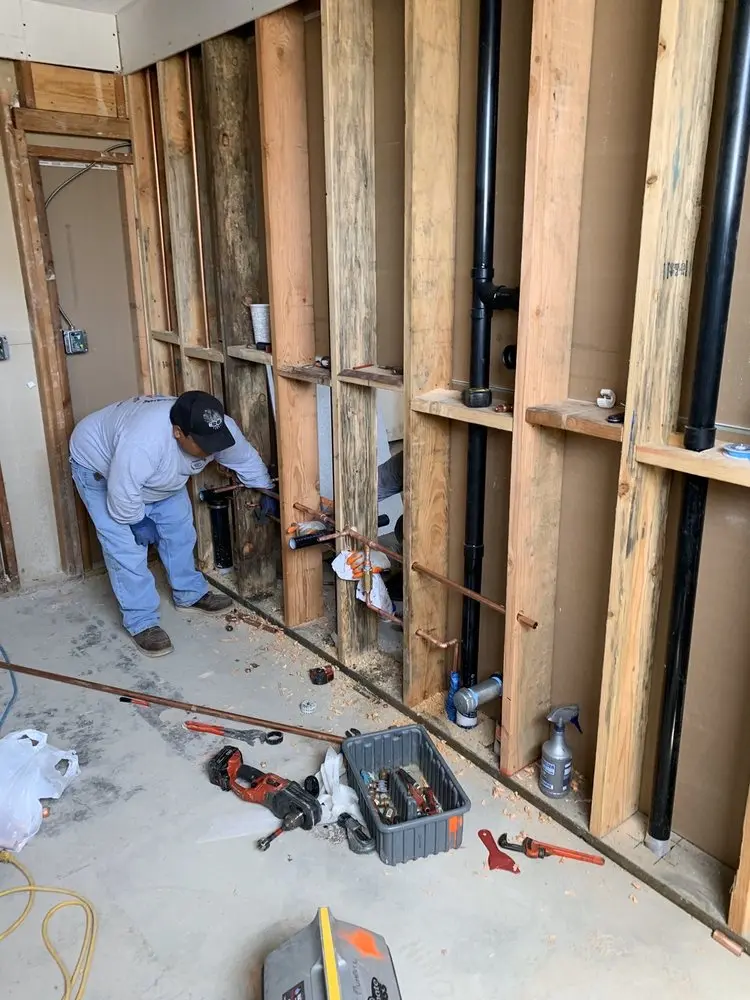 Commercial rough-in plumbing for Water Heater Replacement in Wellston